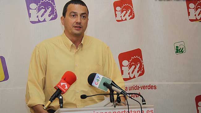 Imagen de archivo de Jos&eacute; Antonio Pujante Diekmann compareciendo ante los medios de comunicaci&oacute;n.
