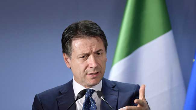 Giuseppe Conte, primer ministro de Italia