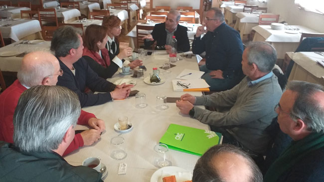 Empresarios de Los Camachos se reunieron esta ma&ntilde;ana en el pol&iacute;gono