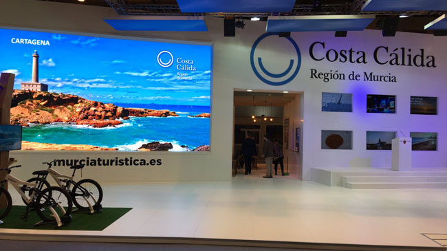 Stand de la Regi&oacute;n en Fitur 2019