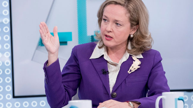 La ministra Nadia Calvi&ntilde;o