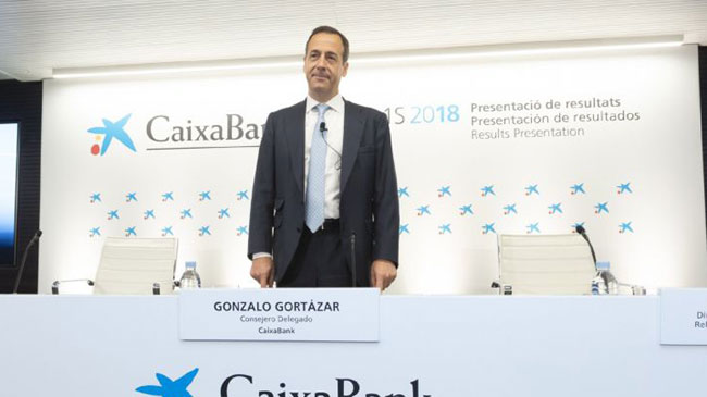 Gonzalo Gort&aacute;zar, consejero delegado de CaixaBank
