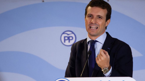 Pablo Casado, presidente del PP