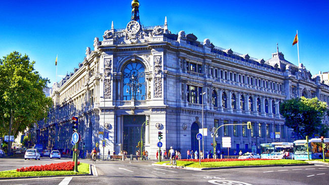 Sede del Banco de Espa&ntilde;a en Madrid
