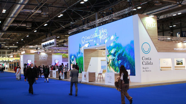 Pabell&oacute;n de la Regi&oacute;n de Murcia en Fitur