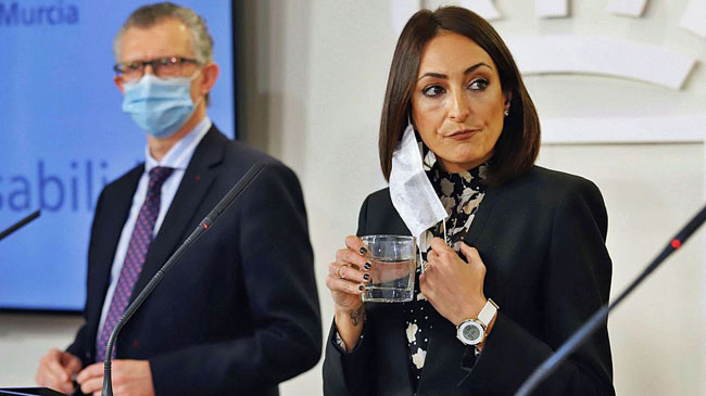 La consejera de Econom&iacute;a y Portavoz del Gobierno, Valle Migu&eacute;lez
