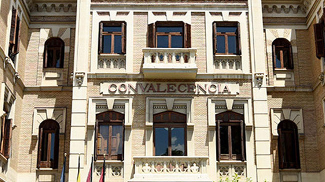 Edificio de la Convalecencia, sede del rectorado de la Universidad de Murcia Edificio de la Convalecencia, sede del rectorado de la Universidad de Murcia
