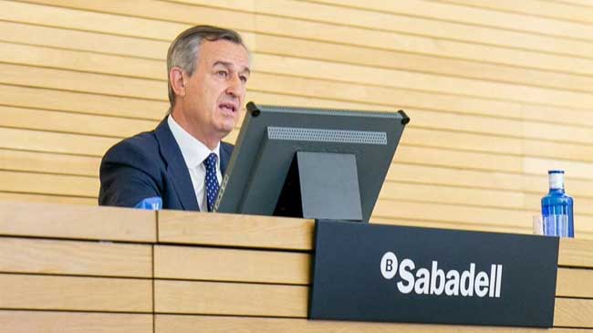 C&eacute;sar Gonz&aacute;lez-Bueno es consejero delegado de Banco Sabadell