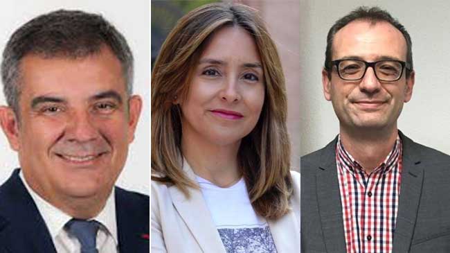 Juan V&aacute;zquez, Conchita Ruiz y V&iacute;ctor Mar&iacute;n
