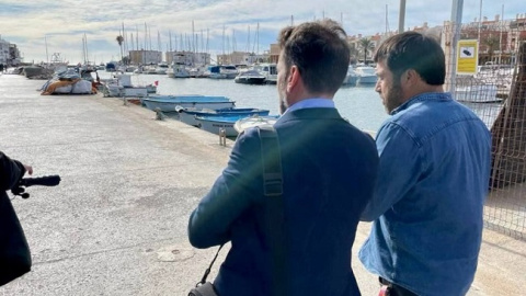 El director general de Litoral, Pablo Marín, en una visita reciente al puerto de Cabo de Palos El director general de Litoral, Pablo Marín, en una visita reciente al puerto de Cabo de Palos