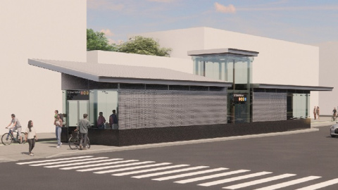 36TH STREET STATION. VISTA EXTERIOR. CREDIT DATTNER ARCHITECTS