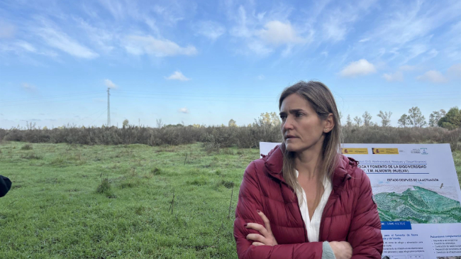 Sara Aegesen, Ministra de para la Transici&oacute;n Ecol&oacute;gica y el Reto Demogr&aacute;fico. EuropaPress