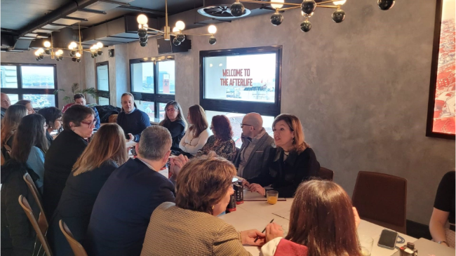 Encuentro de representantes de la Oficina de Congresos de Murcia con destacados 'travel' y 'event managers' de empresas nacionales. Encuentro de representantes de la Oficina de Congresos de Murcia con destacados 'travel' y 'event managers' de empresas nacionales.