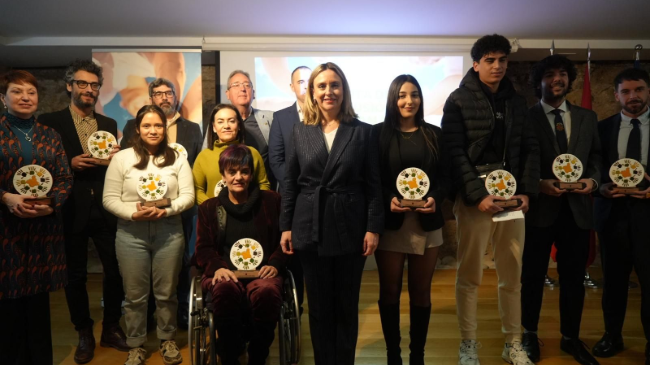 La consejera de Política Social, Familias e Igualdad, Conchita Ruiz, durante la entrega de distinciones 'JEX en Acción'. La consejera de Política Social, Familias e Igualdad, Conchita Ruiz, durante la entrega de distinciones 'JEX en Acción'.