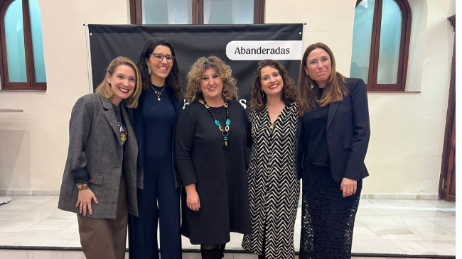 De izda. a dcha.: Ana Barrionuevo (gh); Macarena Carranza (IVB); Marlen Aznar (Patyka Paris); Clara Motos y Blanca Ll&aacute;cer (The Lab).