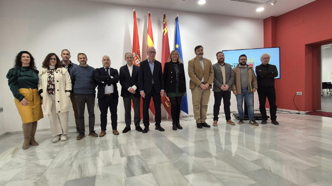 Imagen realizada durante la presentaci&oacute;n - Ayuntamiento de Murcia