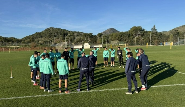 Entrenamiento del FC Cartagena. Entrenamiento del FC Cartagena.