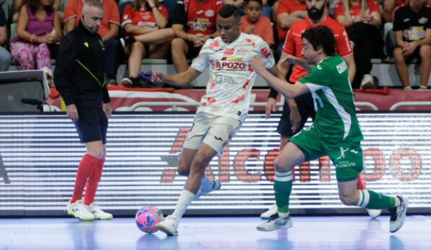 Encuentro de la primera vuelta entre ElPozo Murcia y Movistar Inter. Encuentro de la primera vuelta entre ElPozo Murcia y Movistar Inter.