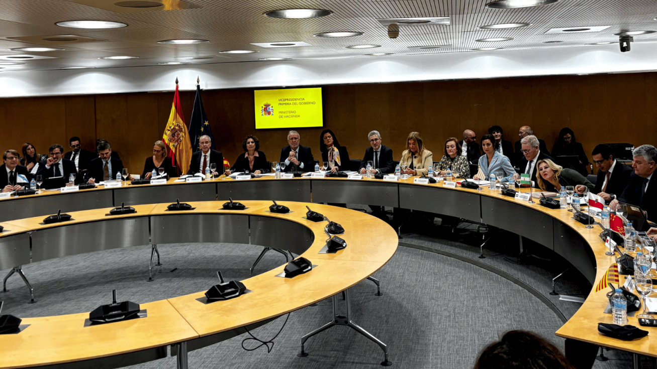 Un momento de la reunión del Consejo de Política Fiscal y Financiera - CARM Un momento de la reunión del Consejo de Política Fiscal y Financiera - CARM
