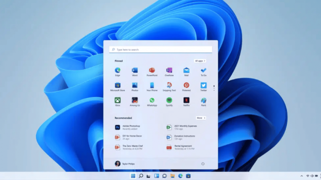 Windows 11 apuesta por una interfaz m&aacute;s limpia y herramientas de productividad para teletrabajo y oficina