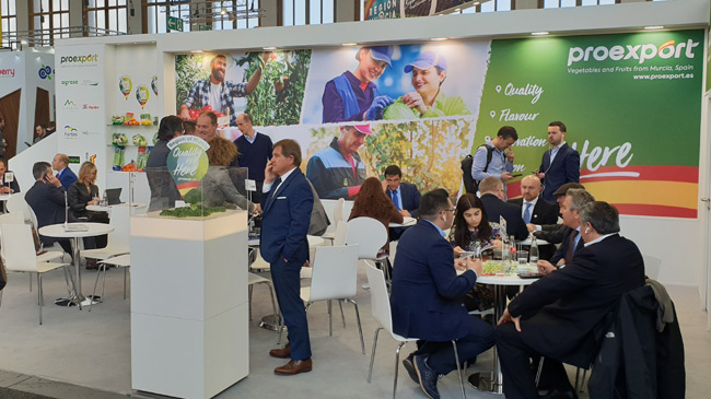 Stand de Proexport en Fruit Log&iacute;stica