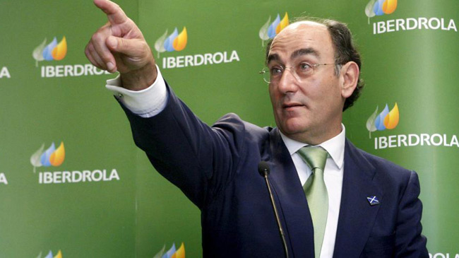 Ignacio Gal&aacute;n, presidente de Iberdrola