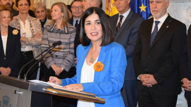 Carolina Dar&iacute;as, ministra de Pol&iacute;tica Territorial.