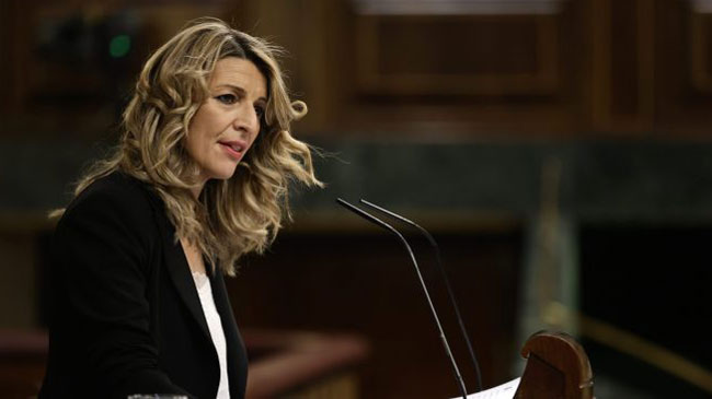Yolanda D&iacute;az, ministra de Trabajo