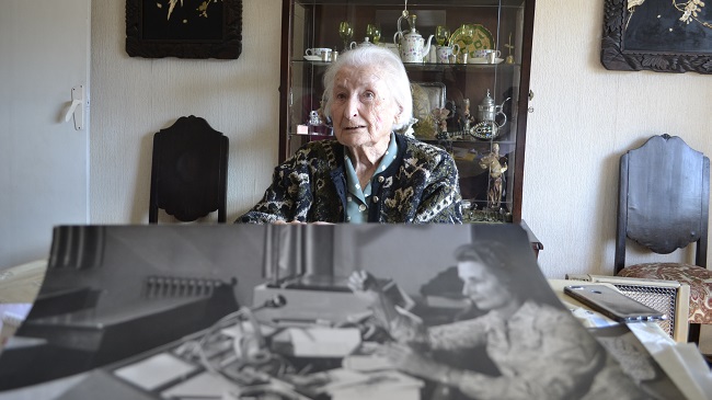 La profesora Margarita Zielinski Picquoin