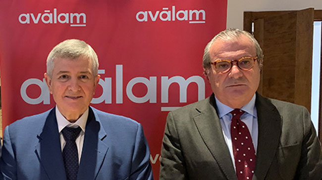 Pedro D&iacute;az y Luis Mart&iacute;nez de Salas, presidente y director general de Av&aacute;lam