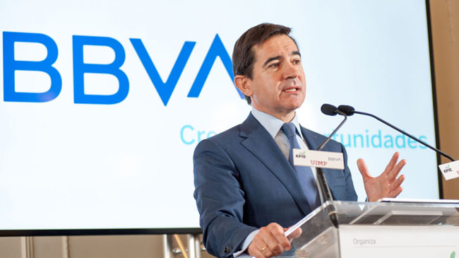 Carlos Torres Vila es presidente de BBVA Carlos Torres Vila es presidente de BBVA
