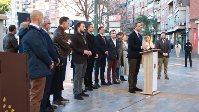 Marcos Ortu&ntilde;o durante la presentaci&oacute;n de los premios Alfonso X