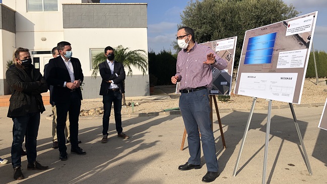 Imagen de la presentaci&oacute;n del proyecto, el 17 de noviembre de 2020