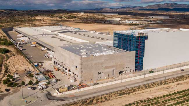 Centro log&iacute;stico de Consum en Las Torres de Cotillas
