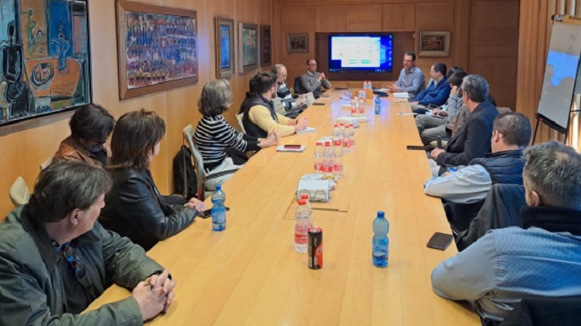 Reuni&oacute;n de empresarios murcianos con representantes del Banco Nacional de Israel