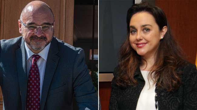 V&iacute;ctor Serrano y Mar&iacute;a Cruz Ferreira