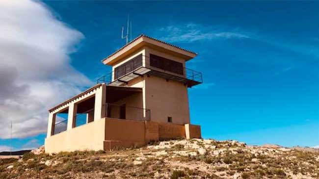 Centro de vigilancia en El Turull&oacute;n, junto al que se ubicar&aacute;n las antenas