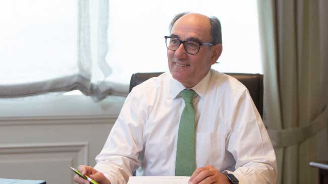 Ignacio S&aacute;nchez Gal&aacute;n, presidente de Iberdrola