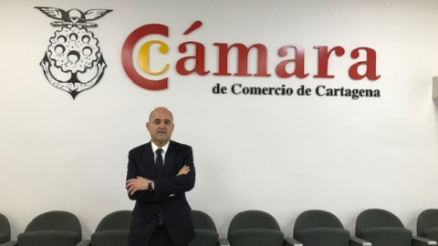 Miguel Mart&iacute;nez, presidente de la C&aacute;mara de Comercio de Cartagena