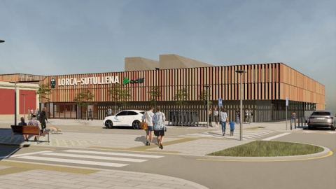 La nueva estación Lorca-Sutullena La nueva estación Lorca-Sutullena