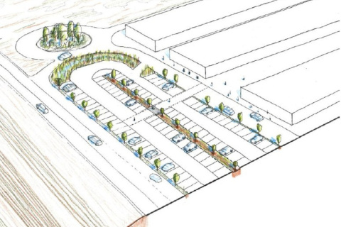 Boceto de la infraestructura Boceto de la infraestructura