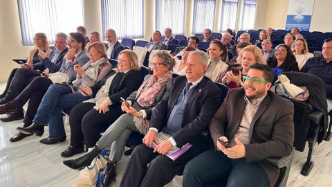 Asistentes a la jornada  &lsquo;Estrategia de Reactivaci&oacute;n para el Empleo de Calidad&rsquo; en Coec