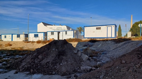 Solar para la construcción del nuevo centro de salud de Lorquí, que acaba de iniciarse Solar para la construcción del nuevo centro de salud de Lorquí, que acaba de iniciarse