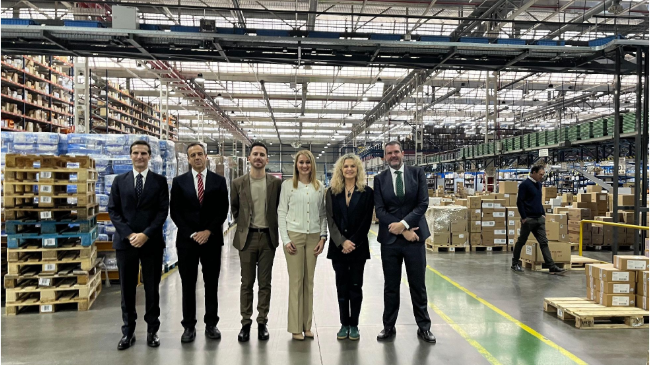 La secretaria de Estado de Economía Social visita las instalaciones centrales de Hefame. La secretaria de Estado de Economía Social visita las instalaciones centrales de Hefame.
