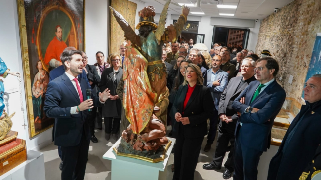 Inaugurada la exposici&oacute;n &lsquo;La Cofrad&iacute;a California y el esplendor de la Cartagena Barroca&rsquo;.