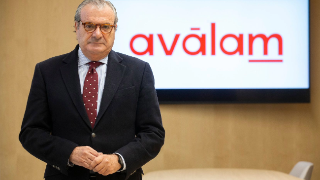 Luis Martínez de Salas, en las instalaciones de Aválam. Luis Martínez de Salas, en las instalaciones de Aválam.