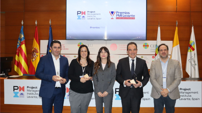 Whidoc recibe uno de los premio del Project Management Institute (PMI).