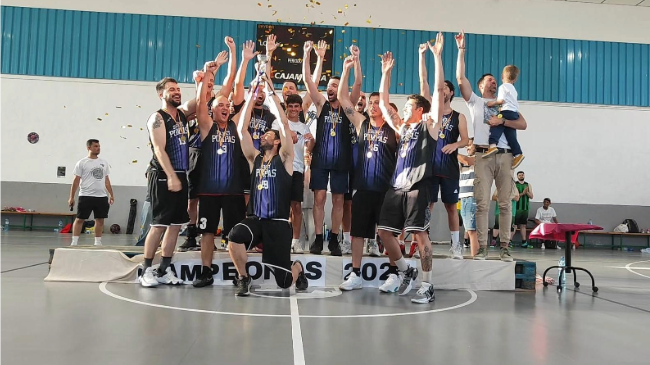 Basket Pompas, ganador de la XV edici&oacute;n de la Liga de Baloncesto 'Ciudad de La Uni&oacute;n'.