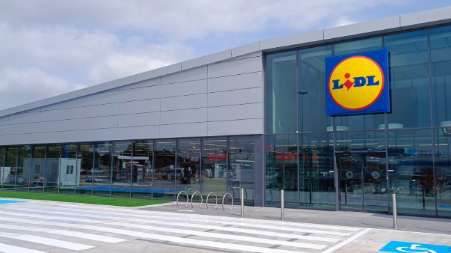 Imagen de la tienda de Lidl en el C.C. Thader