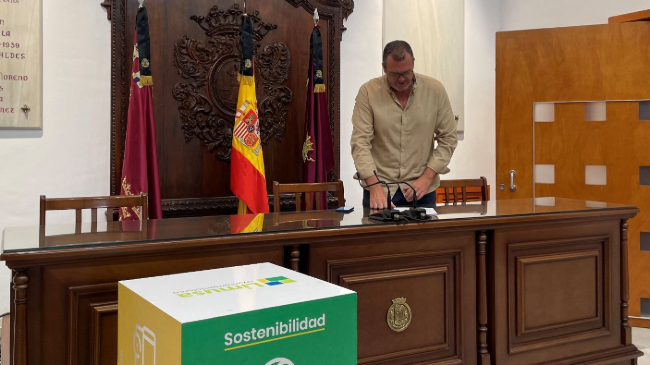 Juan Miguel Bayonas, concejal de Calidad Urbana de Lorca. Juan Miguel Bayonas, concejal de Calidad Urbana de Lorca.